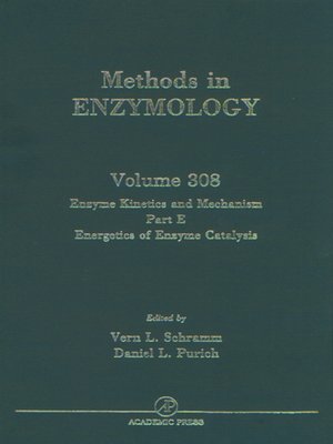 cover image of Enzyme Kinetics and Mechanisms, Part E, Energetics of Enzyme Catalysis